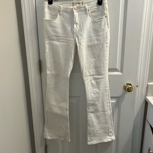 White free people jeans